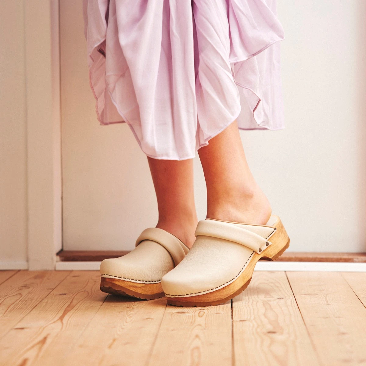 Sanita Chuso Clogs 477495 11 Creme Preis 74.95 Sanita