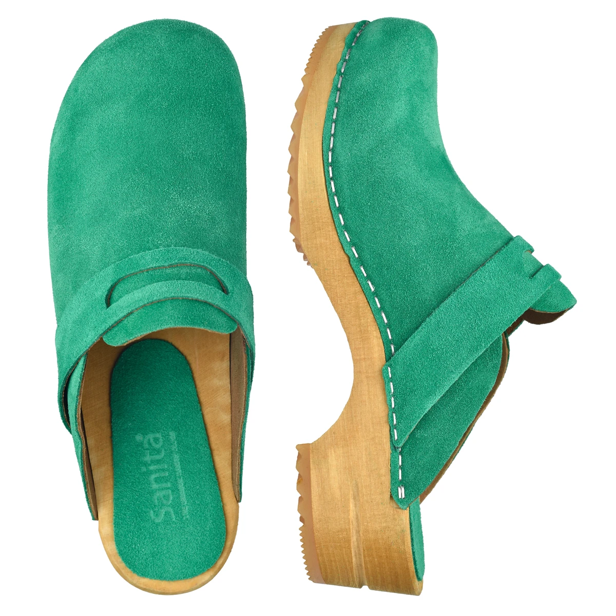 Sanita Nosa Clogs 470190 25 Green Price 44.95 Sanita