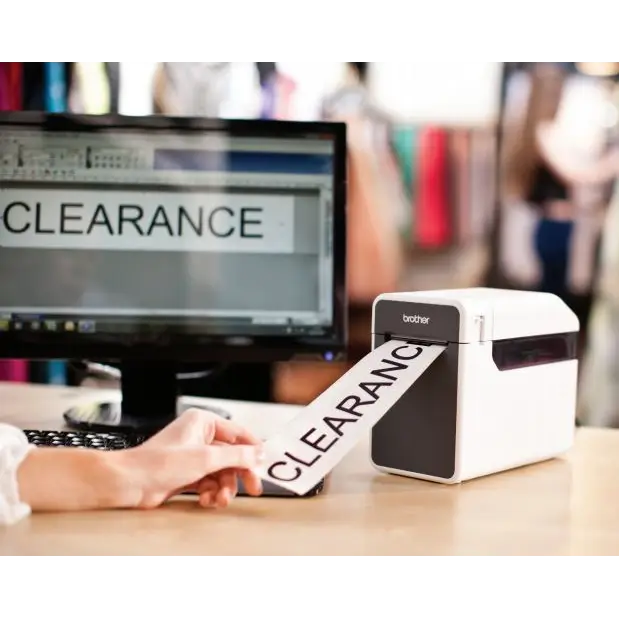 Labelprinter Brother TD2120N Industriel til netværksbrug Køb