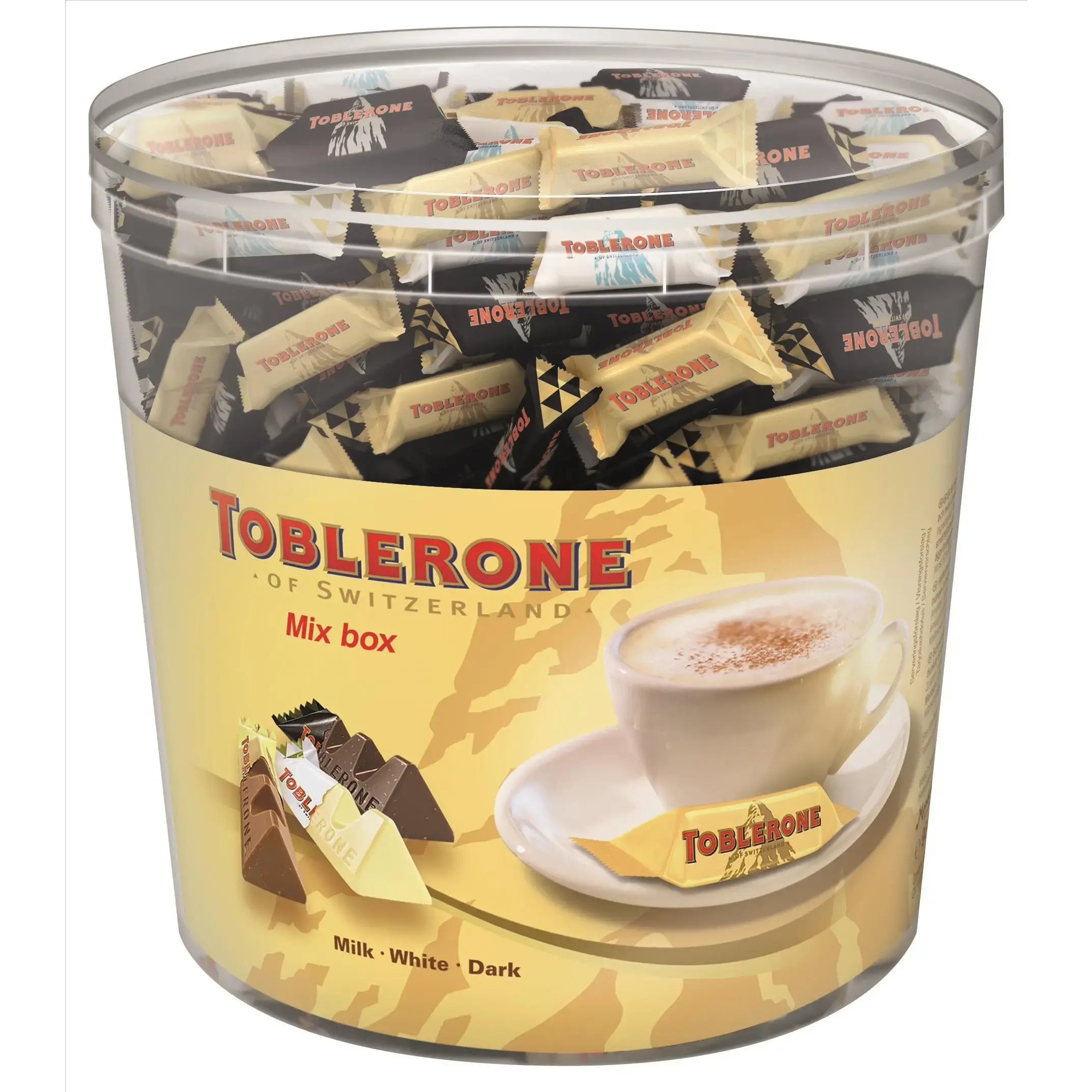 Chokolade Toblerone Tiny Mix 904g Assorteret Individuelt Pakket chokolade-toblerone-tiny-mix-904g-assorteret-individuelt-pakket