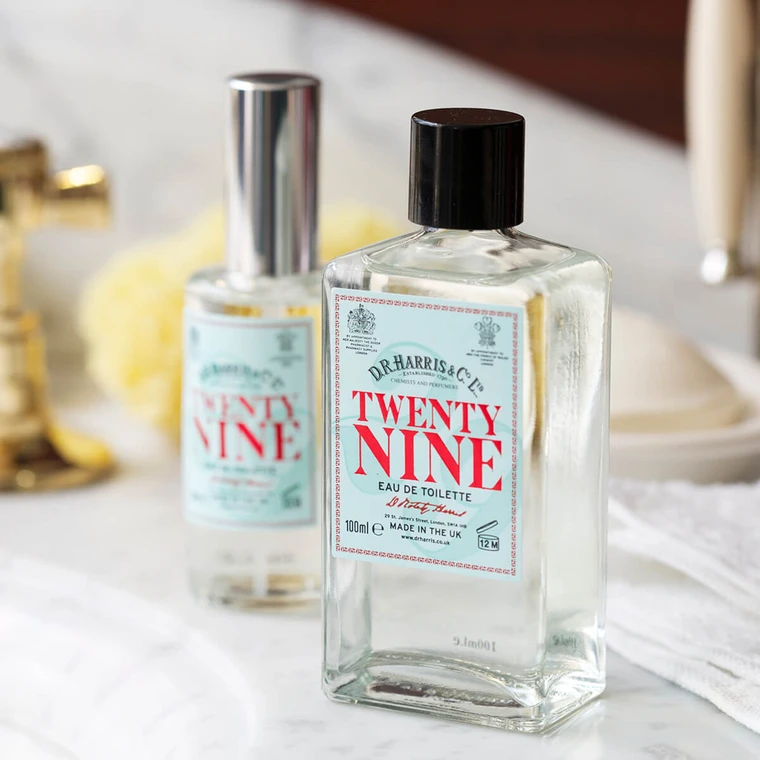 Twenty Nine Eau de Toilette in 100 ml. from D.R Harris