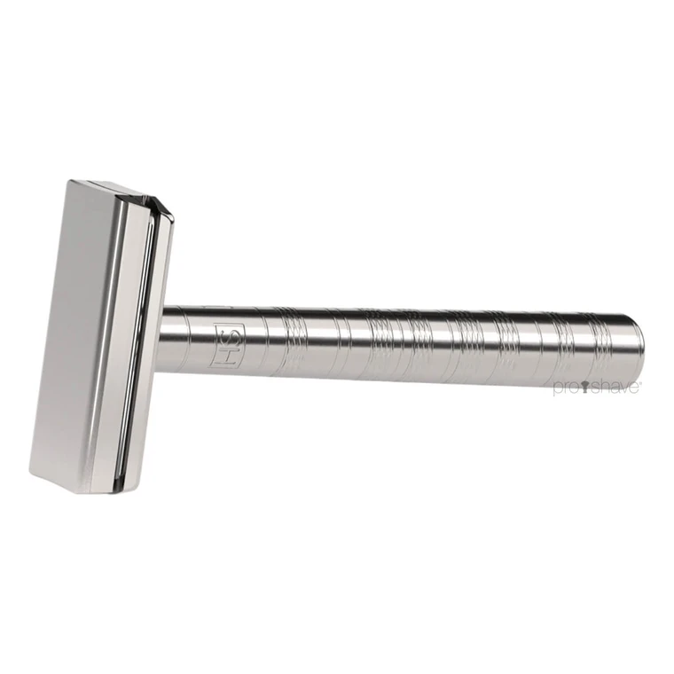 Safety Razor (Ti22) MEDIUM in Titanium - Henson Shaving