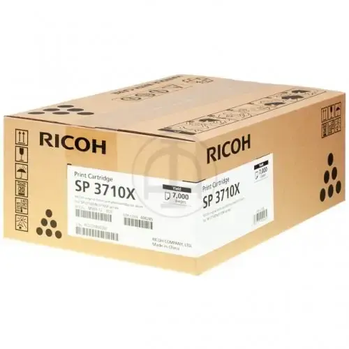 Ricoh Toner Black SP3700 7K - Køb billigt på Grafical.dk