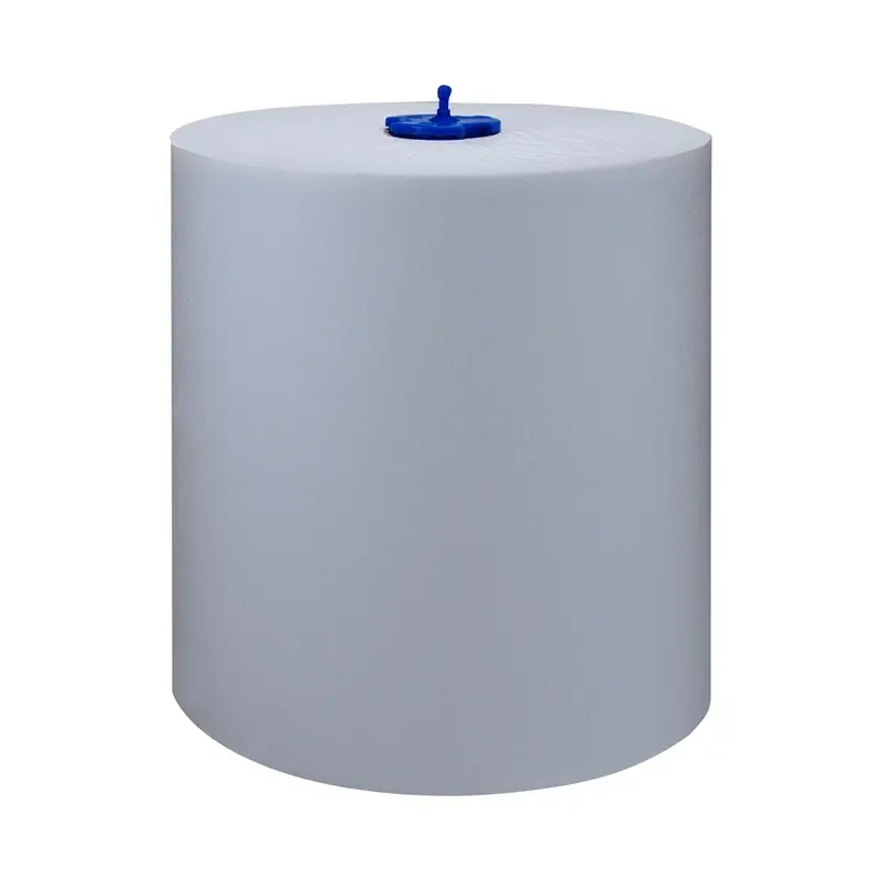 Aftørringspapir Tork Basic W6 1-lags blå 6rul/kar 130008