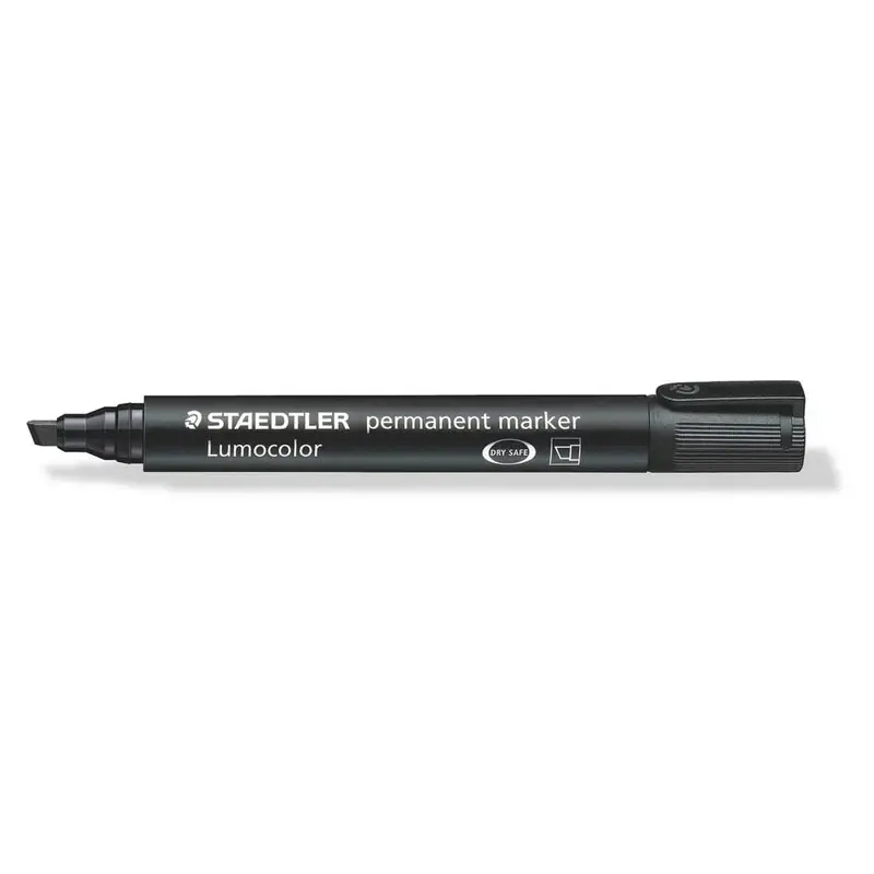 Marker Lumocolor permanent sort 2-5mm 350