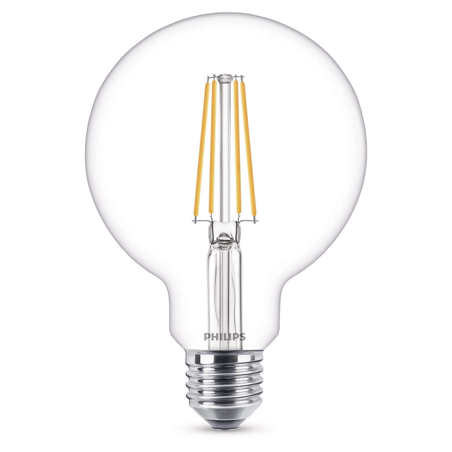 Bulb LED 7W (806lm) Filament Globe Ø93 E27 - Philips - Buy online