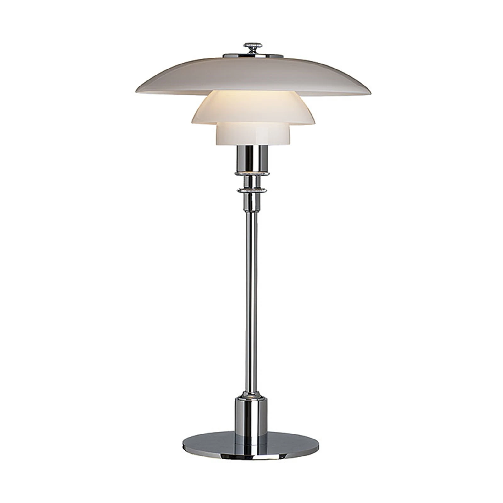 Louis Poulsen PH 2/1 table lamp, metallised black