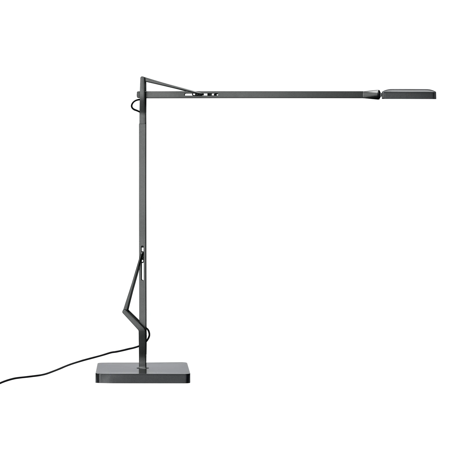 afbalanceret Højttaler Som Kelvin Edge Table Lamp Titanium - Flos - Buy online