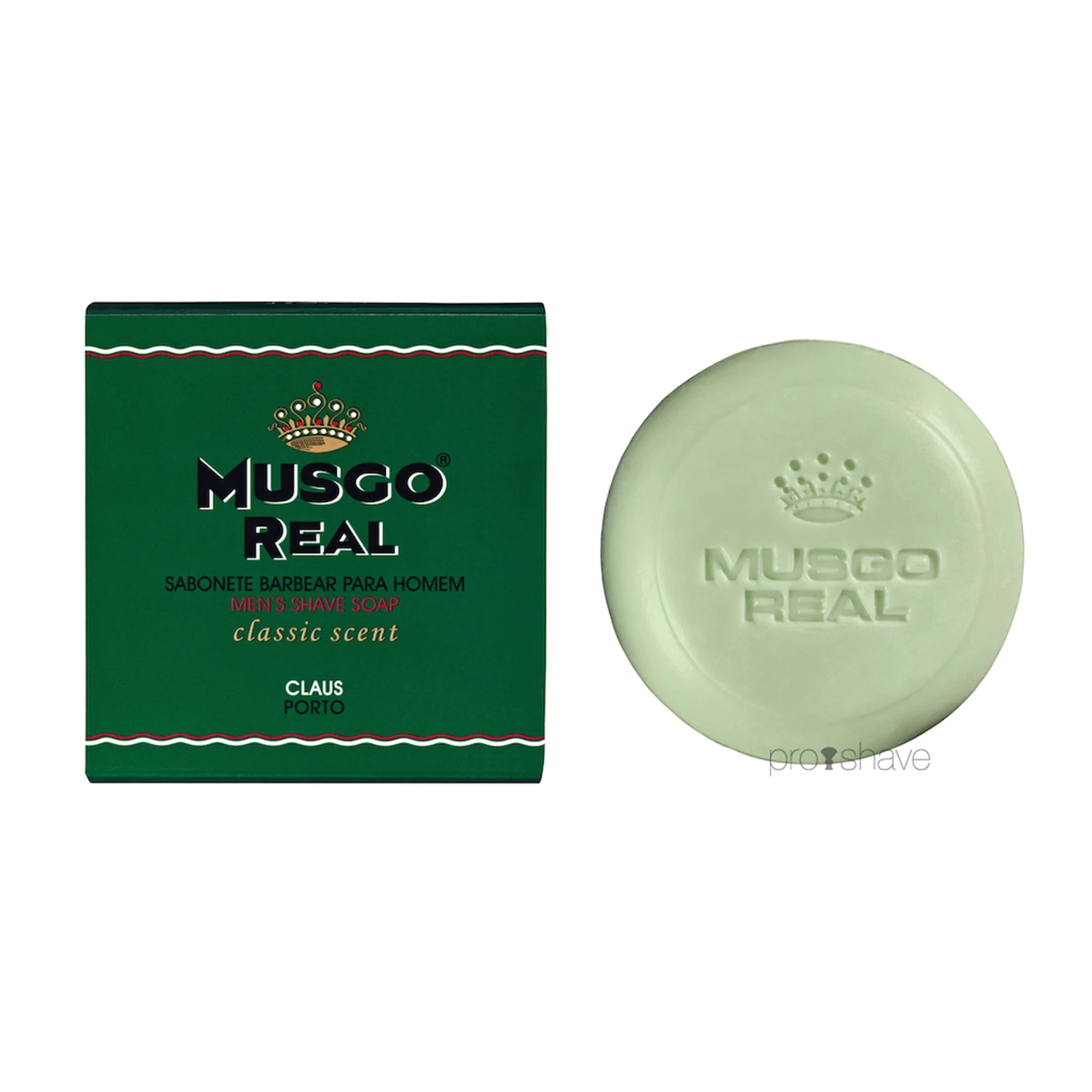 Musgo Real Shaving Bowl & Soap - Classic Scent