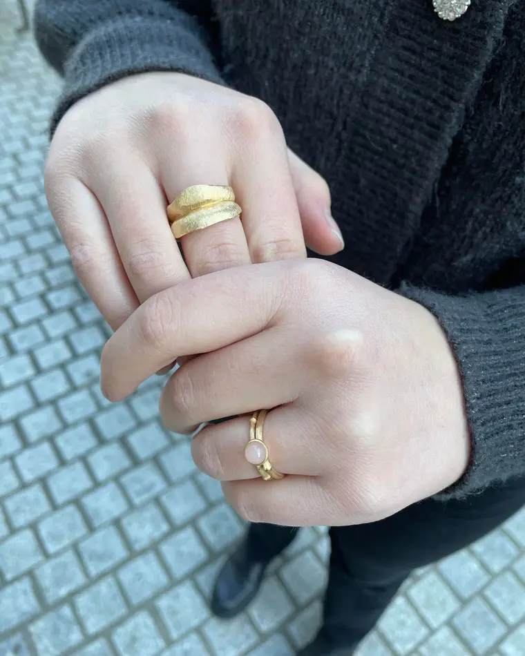 Ole lynggaard hotsell leaf ring