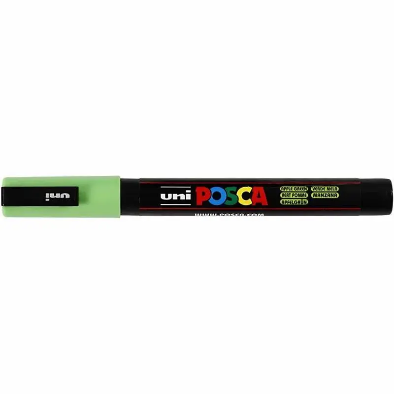 Posca PC-3M Apple Green marker i rigtig god kvalitet