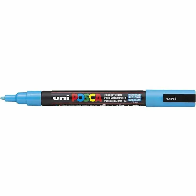 Posca marker PC-3M Light Blue en lækker marker i god kvalitet