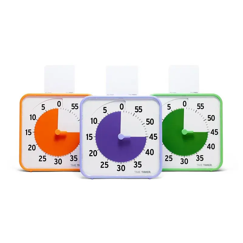 Køb et klassesæt med 3 stk. Time Timer - 19x19 cm. Ideel til ...