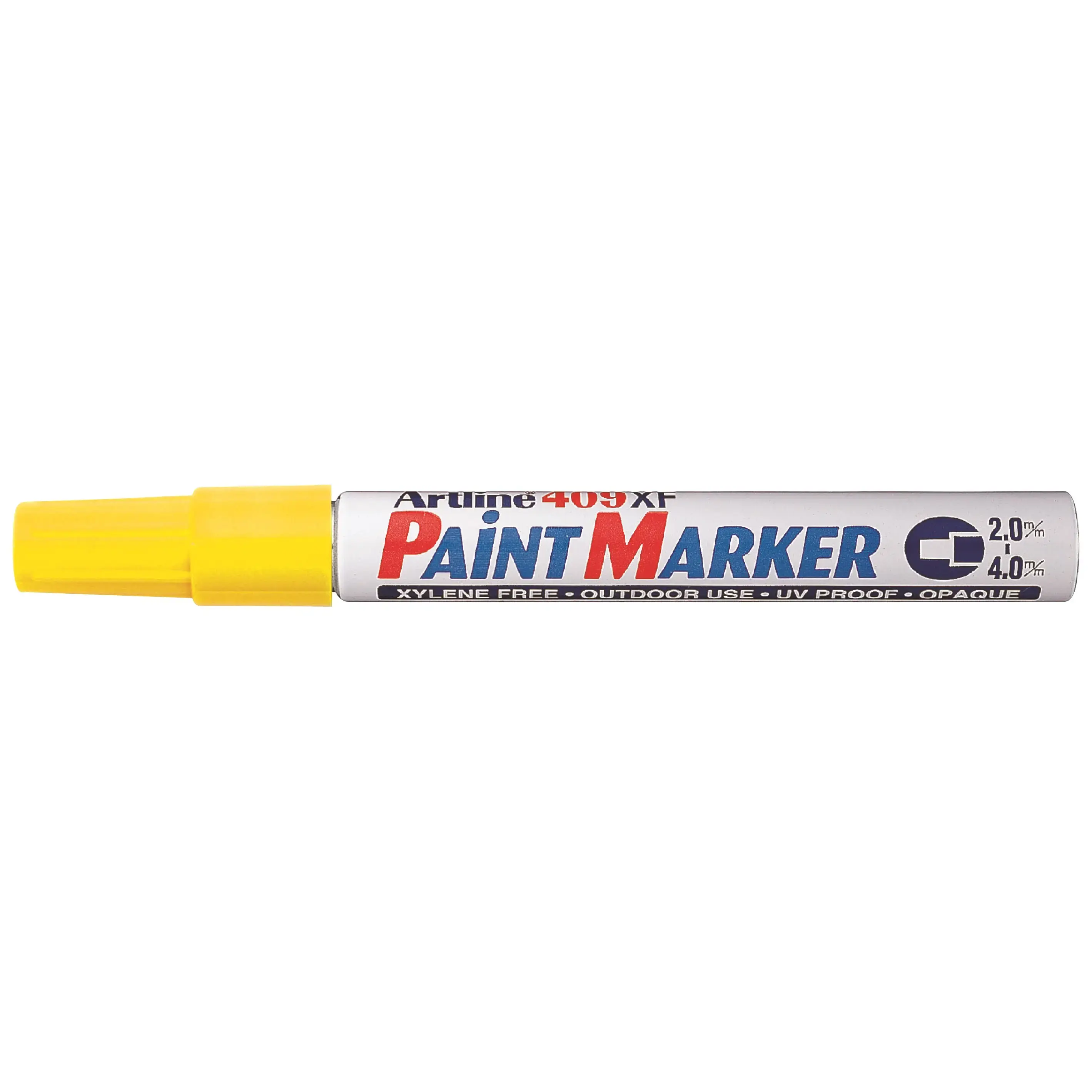 Marker Artline 409XF Paint gul - Køb billigt på Grafical.dk