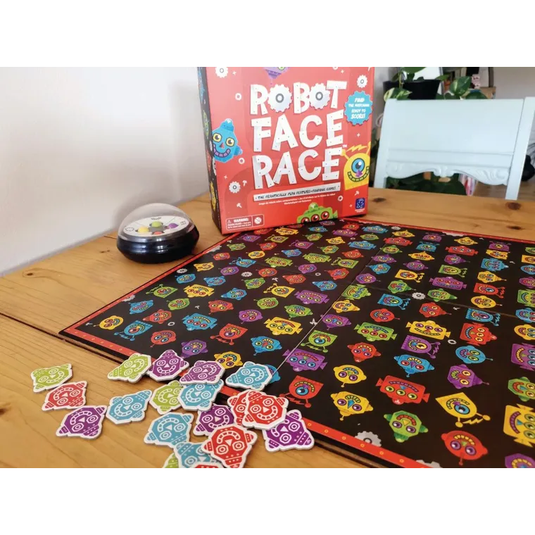 Spil, Robot Face Race - 4 år