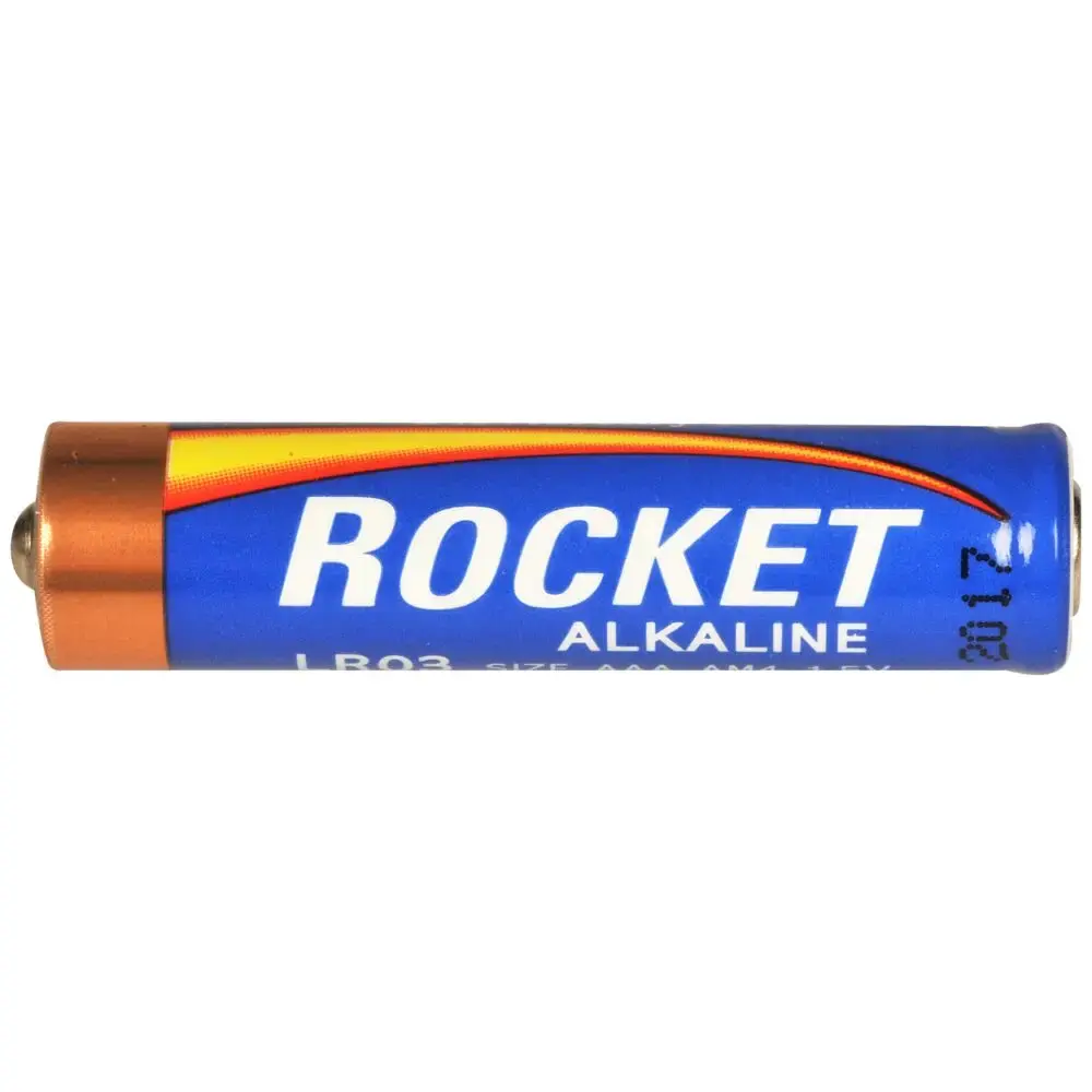 Batteri, Rocket, Alkaline, AAA, 1,5V - 10 stk - Køb billigt på Grafical.dk