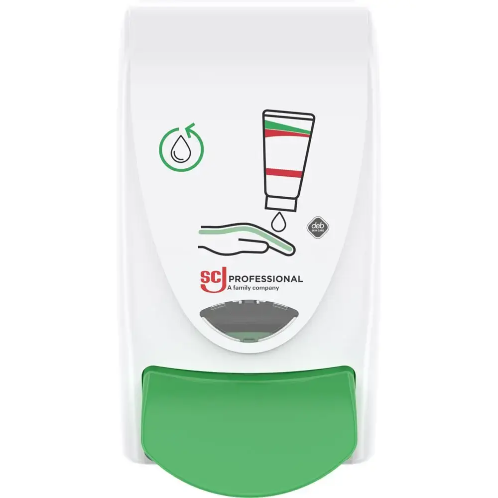 Dispenser SCJ Professional Restore 1000 ml hvid manuel med grøn knap ...