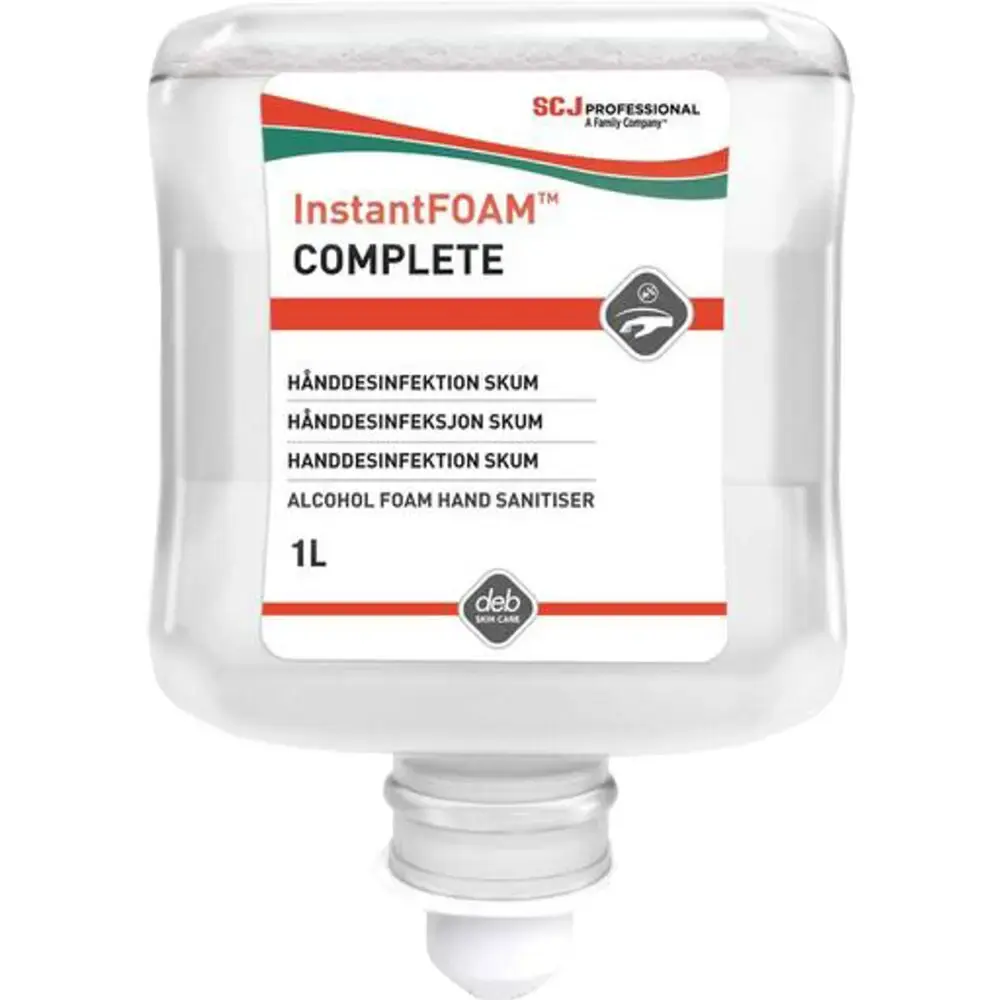 Hånddesinfektion SC Johnson InstantFOAM Complete 1000 ml 80% ethanol ...