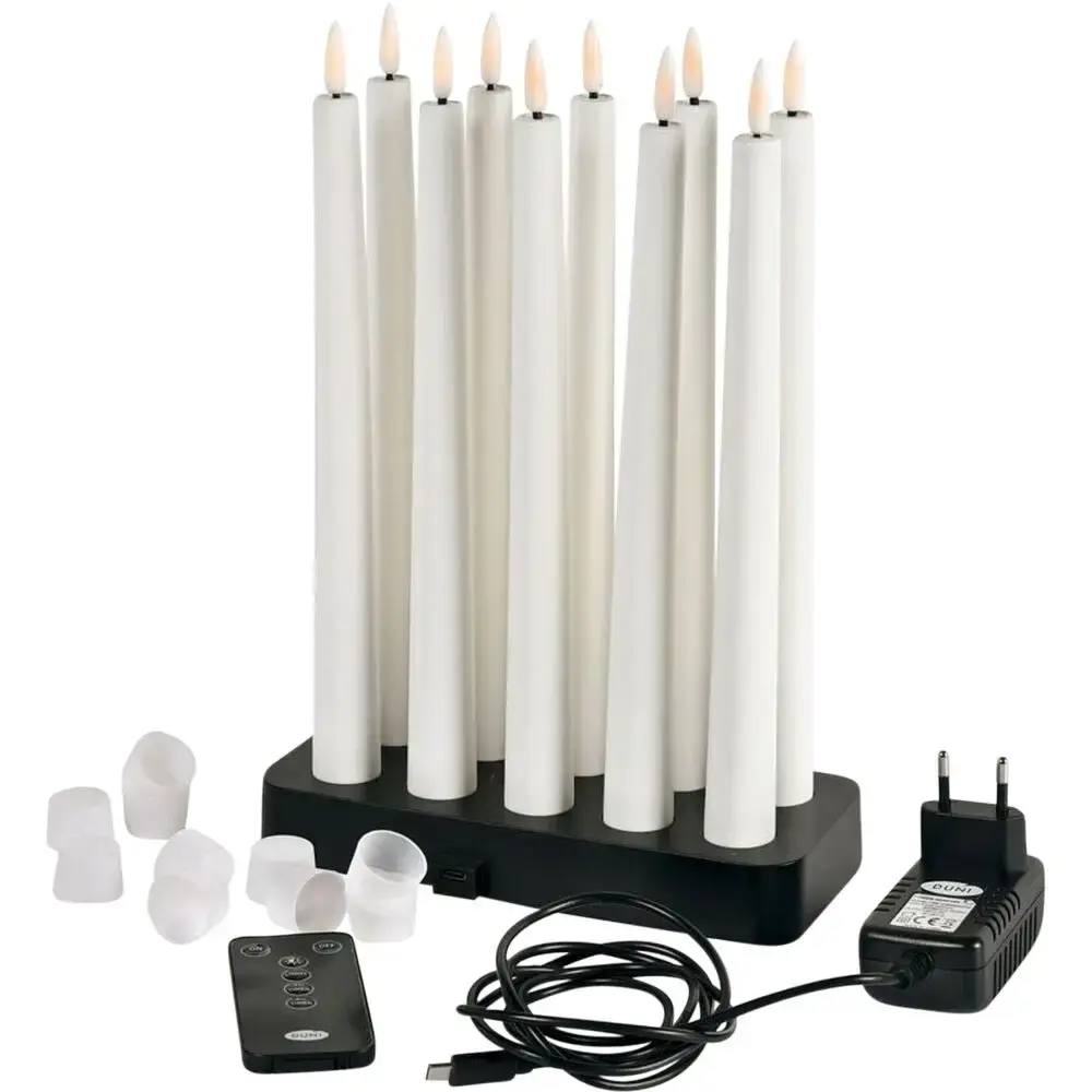 LED Lys Duni Genopladelige Hvid 27 8 Cm 10 Stk K b Billigt led-lys-duni-genopladelige-hvid-27-8-cm-10-stk-k-b-billigt