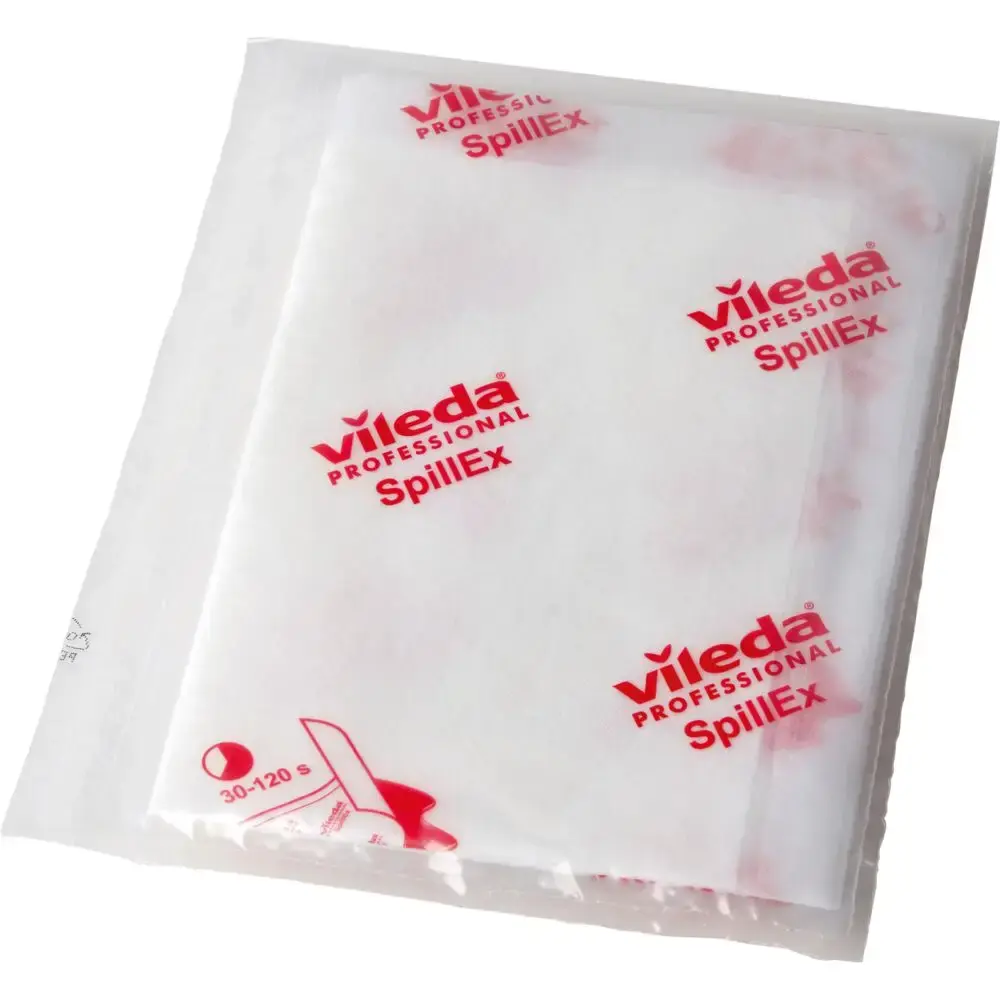 Spillex Spildmoppe, Vileda Cleanroom Spillex, CE, 54x37cm, hvid, nonwoven/PE ...