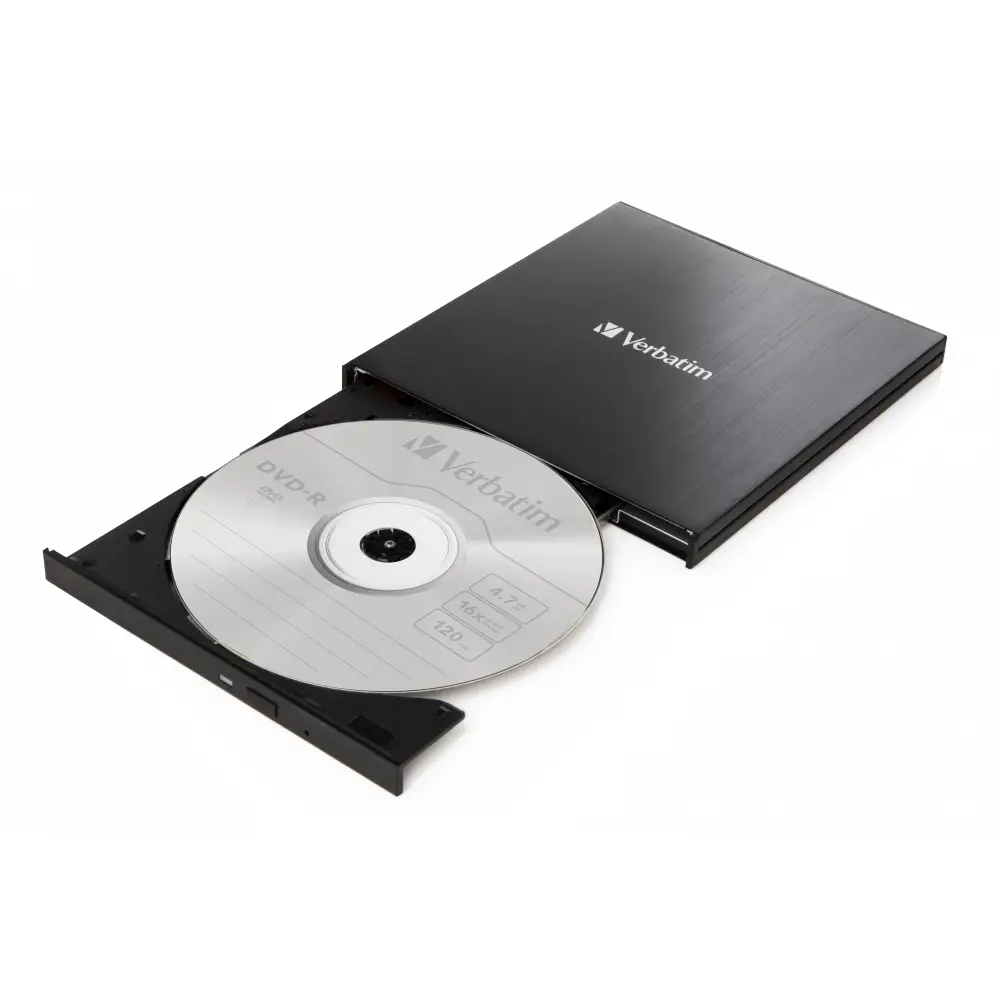 lokal kommentar en kreditor CD og DVD brænder - Verbatim Slank ekstern med USB-C-forbindelse - Køb  billigt på Grafical.dk