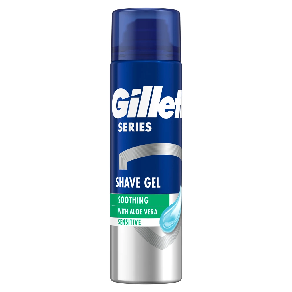 Sociologi Demontere bestøver Barbergel Gillette Sensitive Skin 200 ml