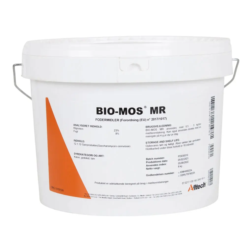 Tilskudsfoder Bio-Mos® MR 8 kg » Køb online hos LINDS.dk
