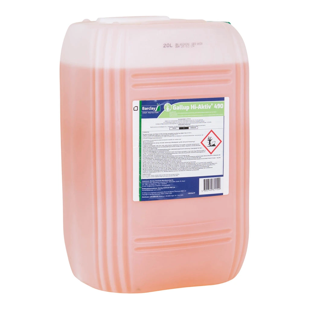 Ukrudtsmiddel Gallup Hi Aktiv 490 20 Ltr ukrudtsmiddel-gallup-hi-aktiv-490-20-ltr