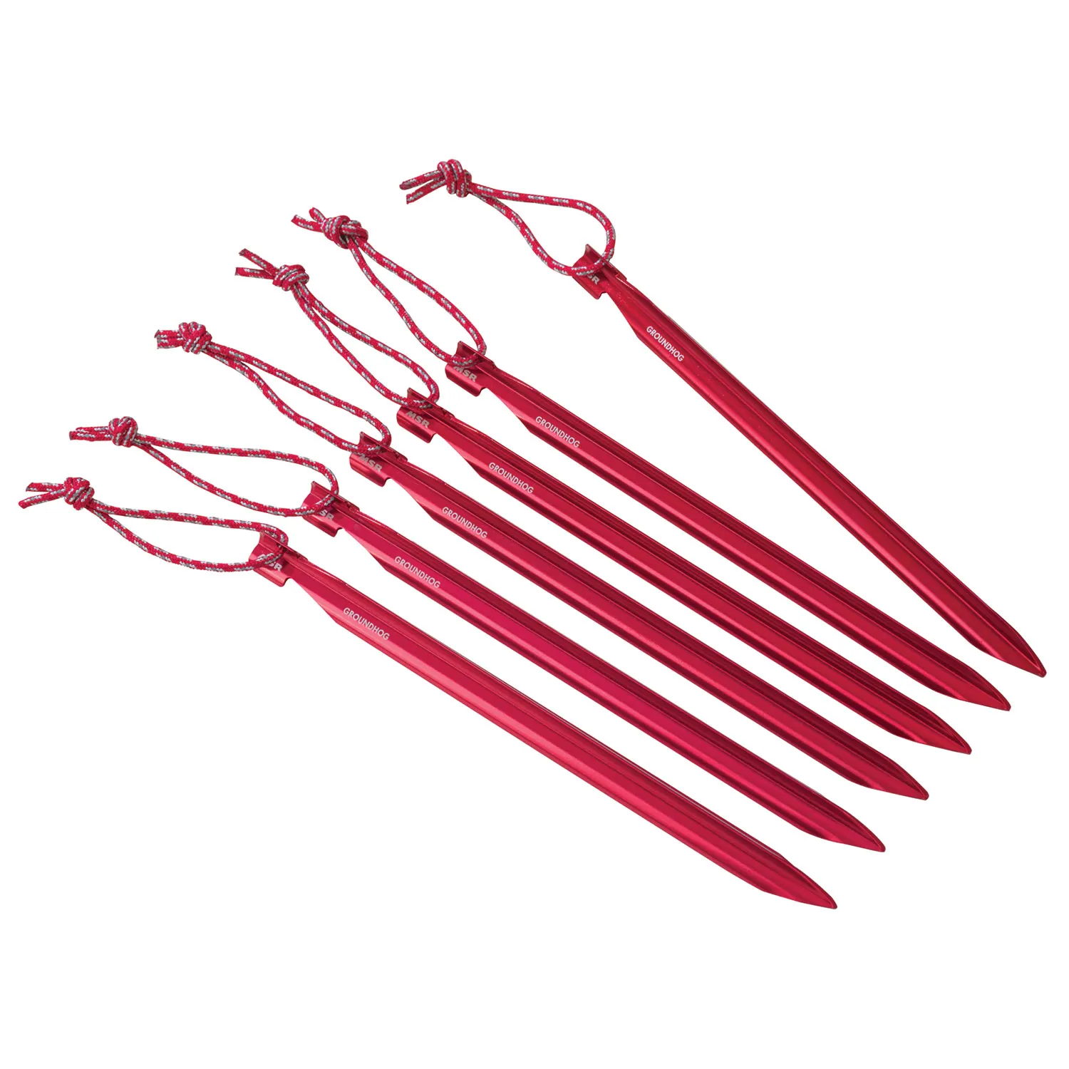 モス　Ground Hog Ⅱ Stake Kit サイズ:19cm 8本入 piquet-mini-groundhog-tent-