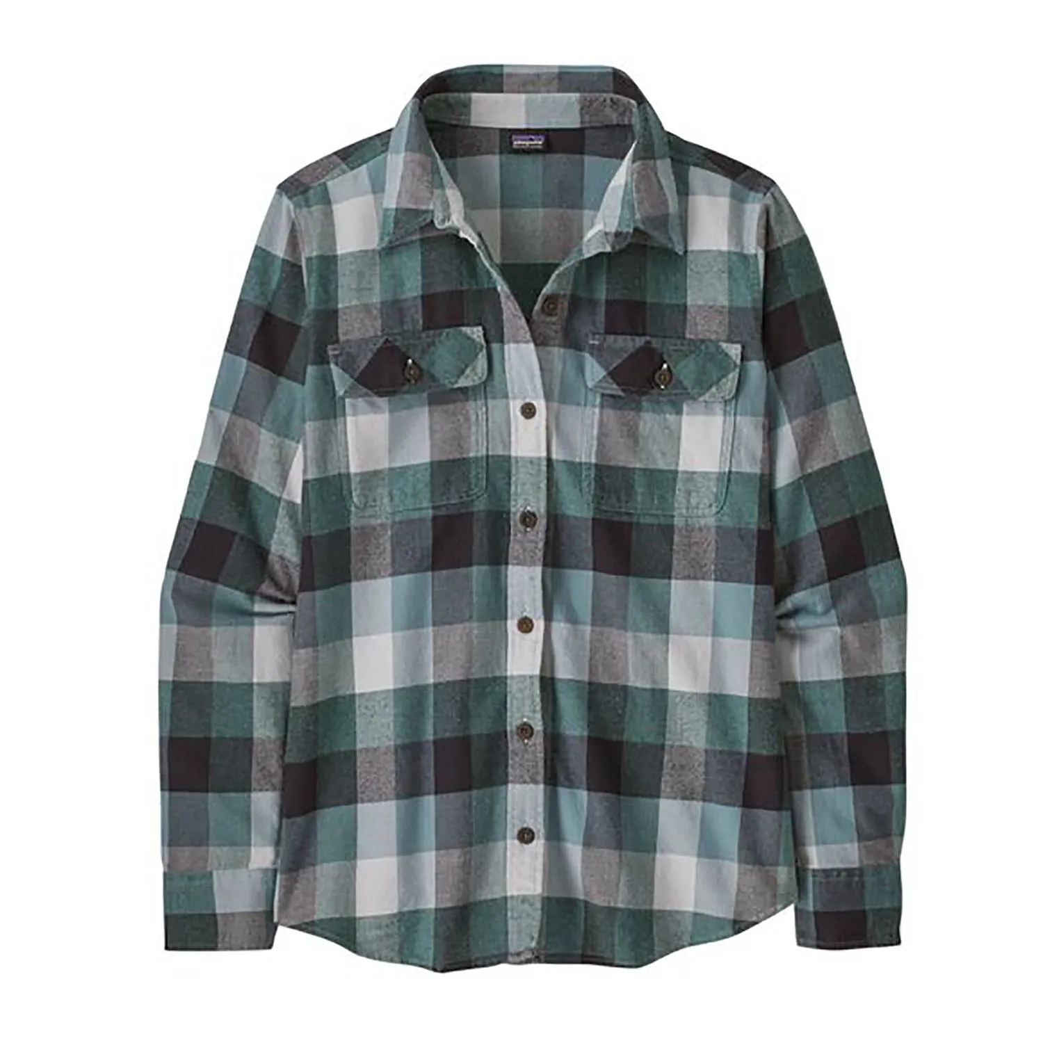 Patagonia Womens L/S Org MW Fjord Flannel Shirt