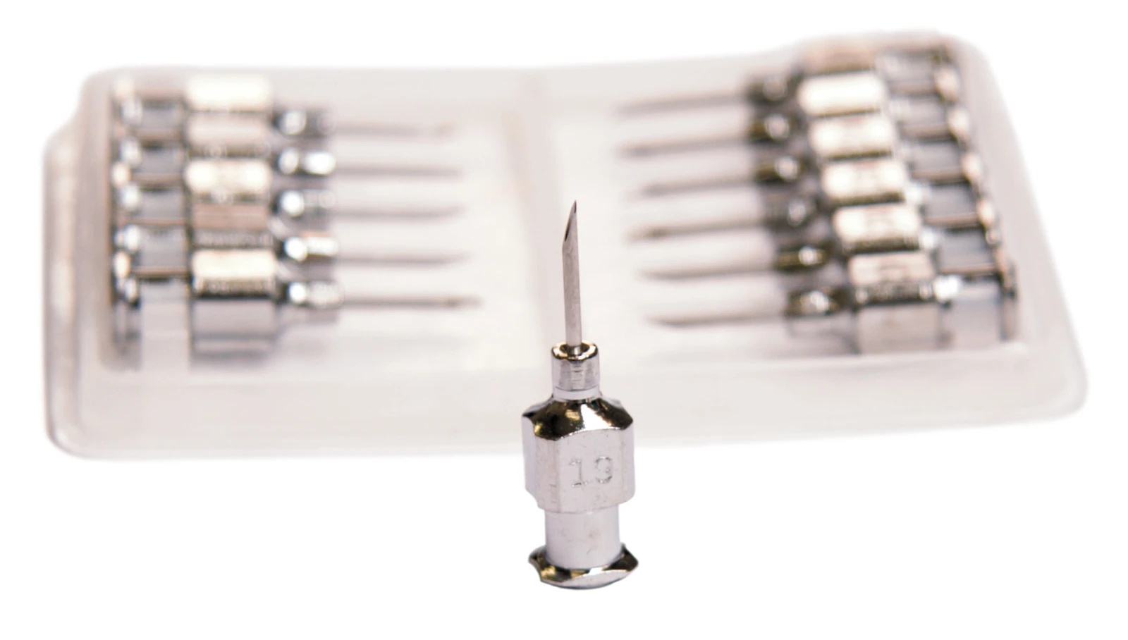 Kanyler 1,0 X 10mm. Pakke = 12 stk.
