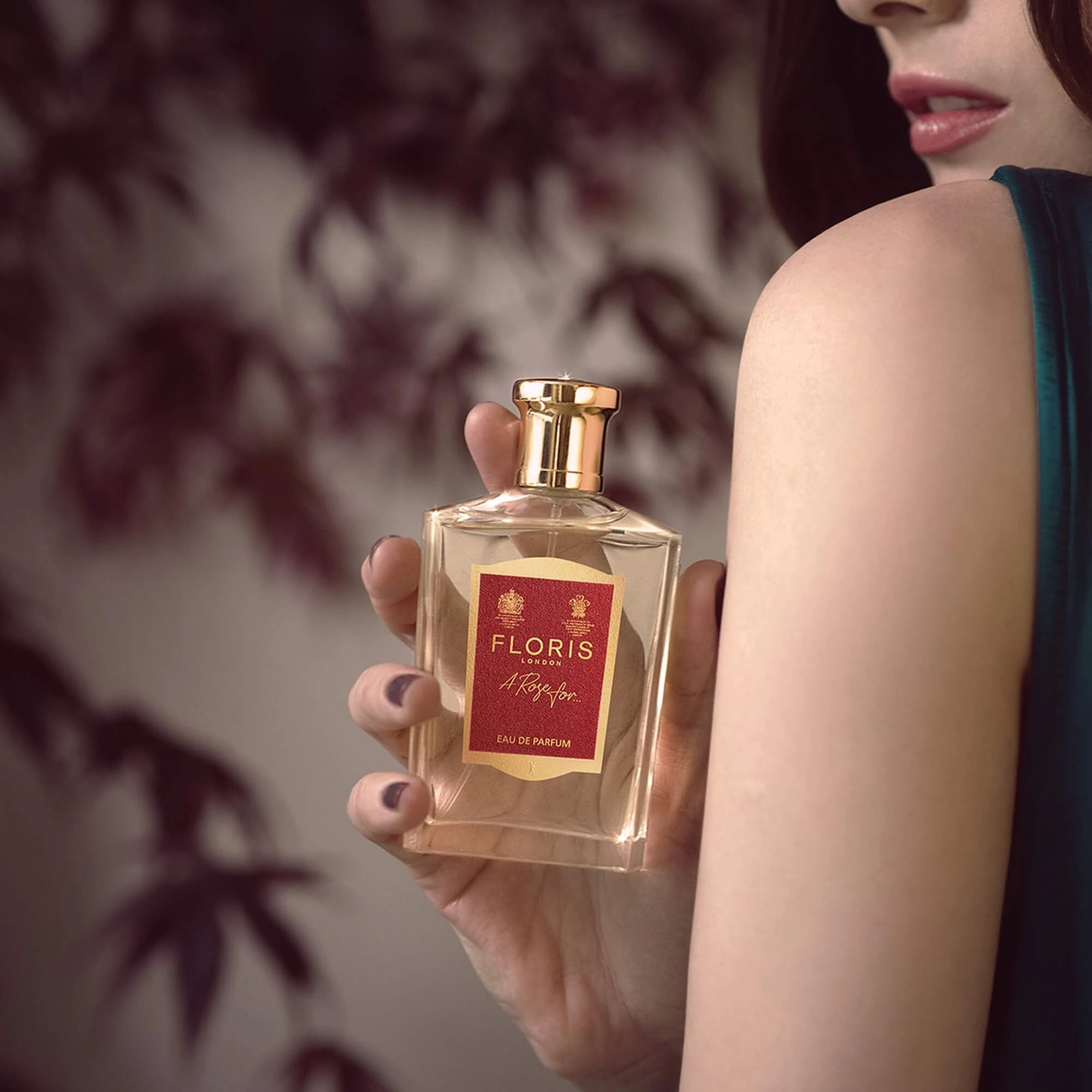 Eau de Parfum, 'A Rose For' in 100 ml. from Floris