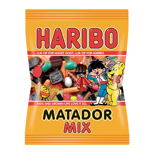 Haribo Matador Mix 375 | Klassisk slikblanding