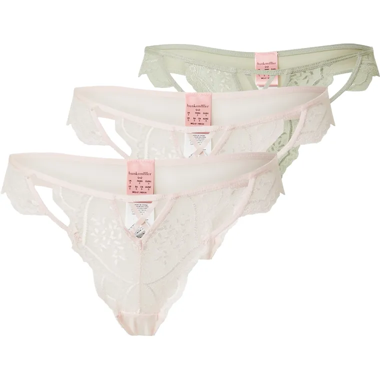 Veeki Womens Underwear Invisible Seamless Bikini Lace Underwear