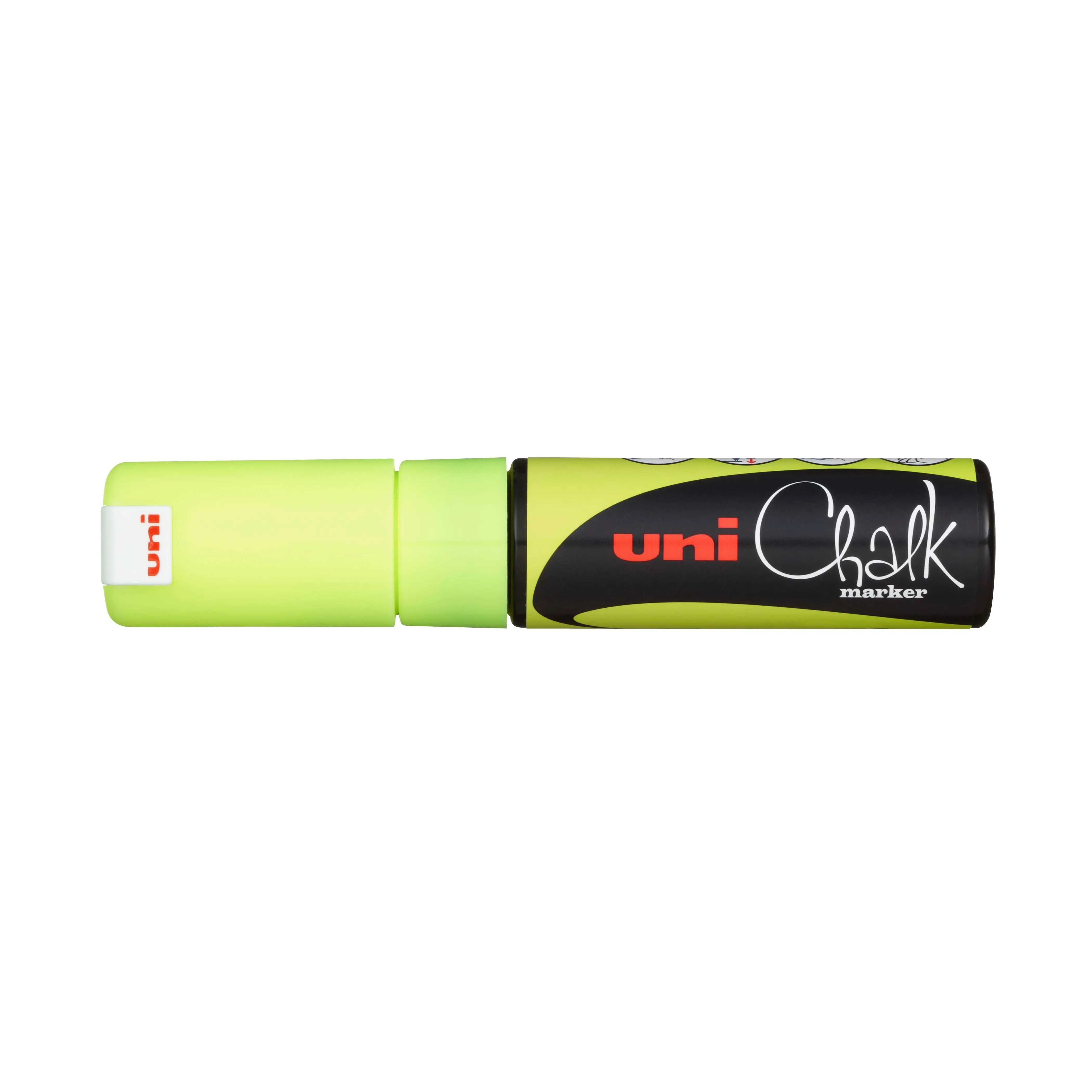 Uni Chalk Marker PWE-5M Bullet Tip 1,8-2,5mm - Sett 8stk - View #2