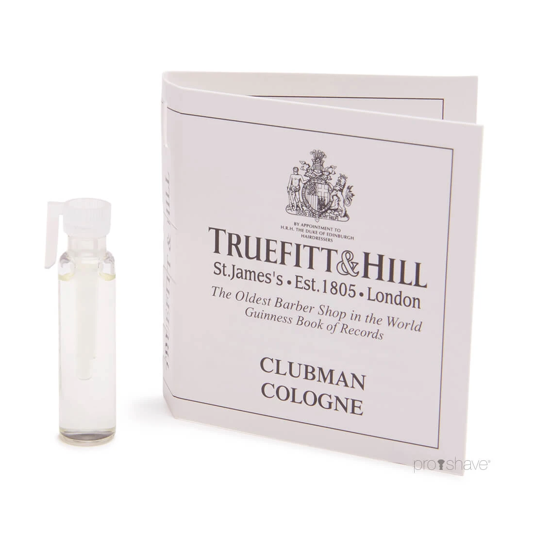 Scent sample at Clubman Cologne from Truefitt & Hill