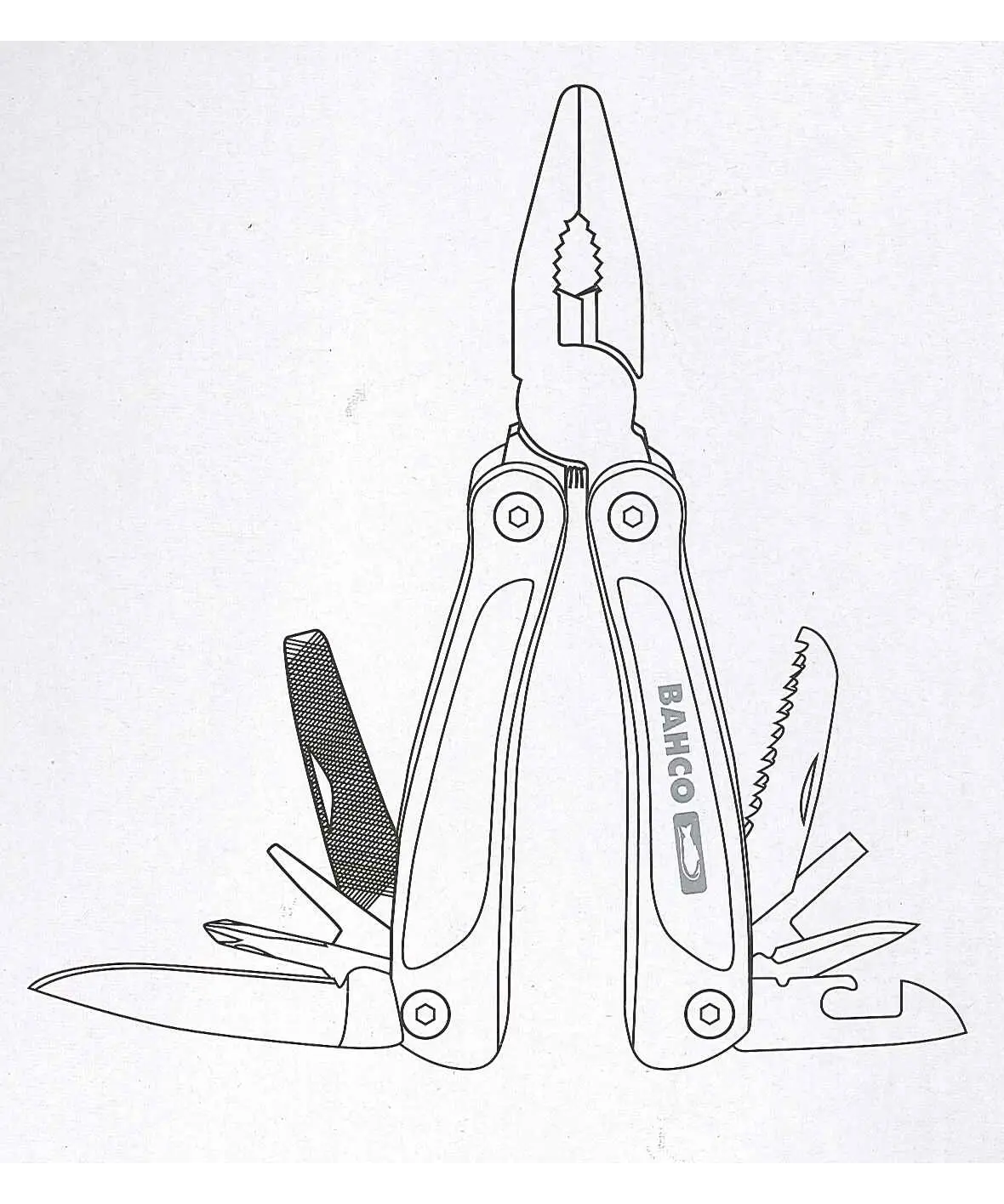 Bahco MTT051 multitool
