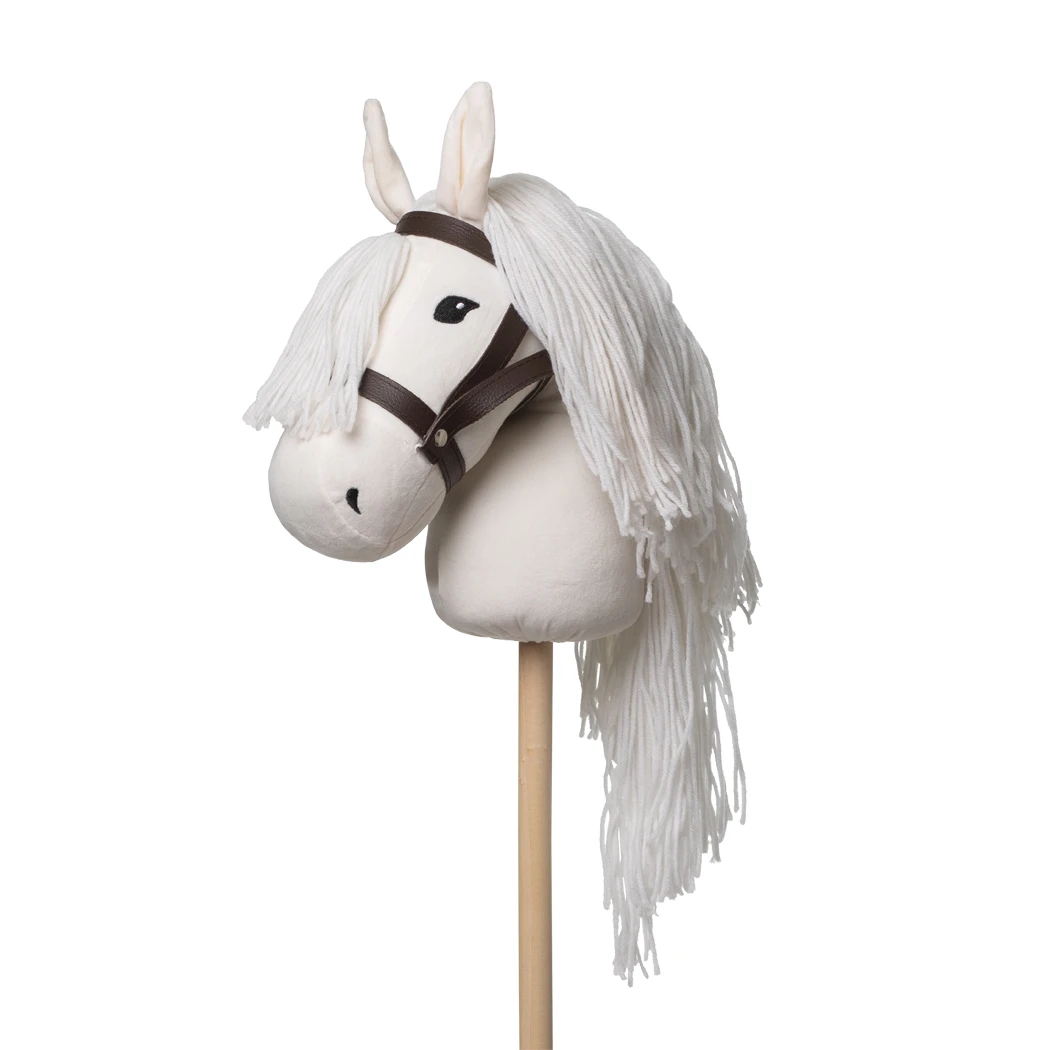 White shop hobby horse