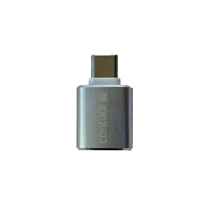 Count Our Usb Contour USB-A to USB-C adapter, Silver - Køb billigt på Grafical.dk