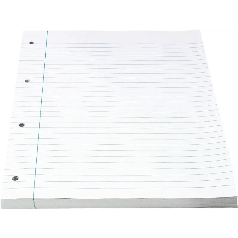 Notesblokke sidelimet A4 linieret Bantex 4H 100 ark 60g - Køb billigt ...