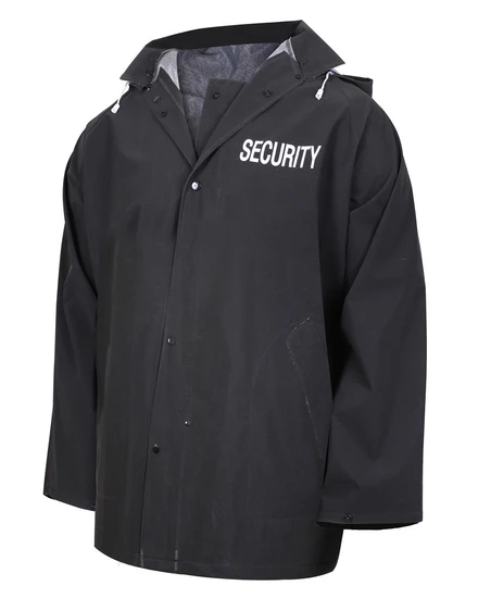 Rothco MA-1 Flight Jacket with Security Print - Black, 4XL