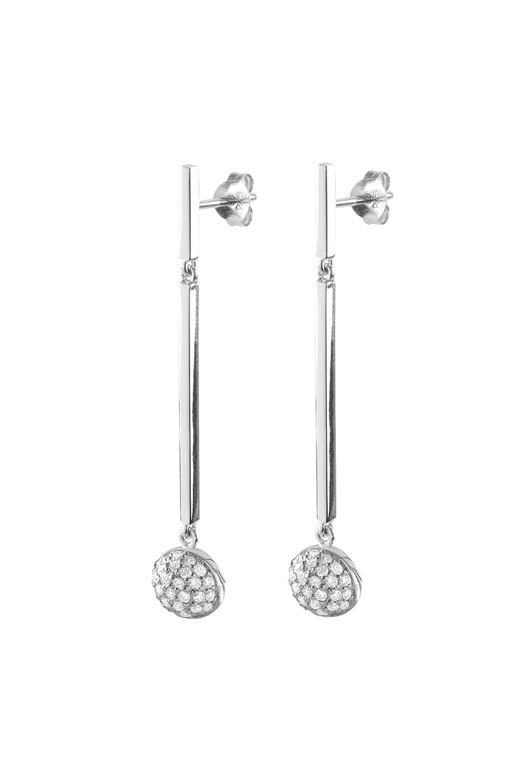 Jewelry Earrings Silver Earrings Dyrberg/Kern Dyrberg\/Kern Silver Earrings silver-colored casual look 