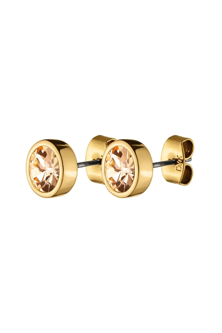 Boucles D'oreilles Dyrberg/Kern Shaba En Acier Inoxydable Argenté - Neuf Avec étiquettes