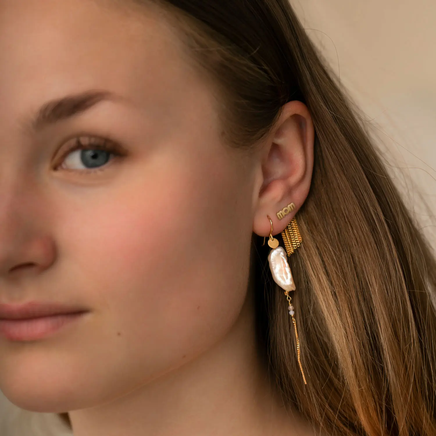 vente pensum dosis STINE A Jewelry MOM ørering - Goldentime.dk