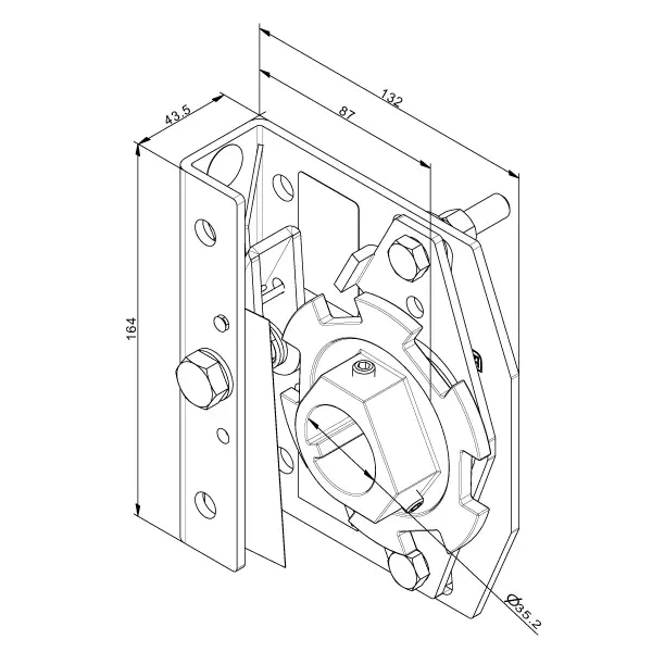 Spring Brake Safety Box Spring break safety device