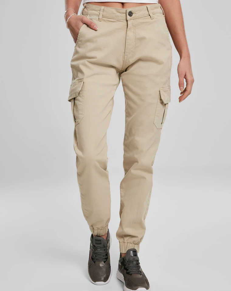 Women's High Waisted Adjustable Waistband Multiple Pockets Zipper Hem  Hiking Cargo Pants - Halara