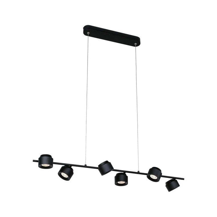 Puric Pane 6 Pendant Zigbee Dim. Black - Paulmann - Buy online