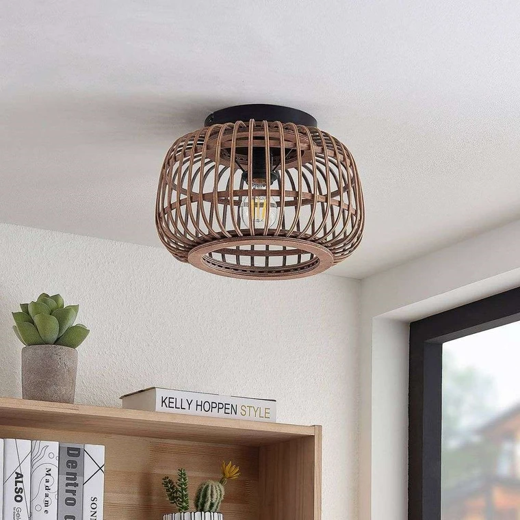 Bominio Ceiling Lamp O33 Wood Lindby Buy online