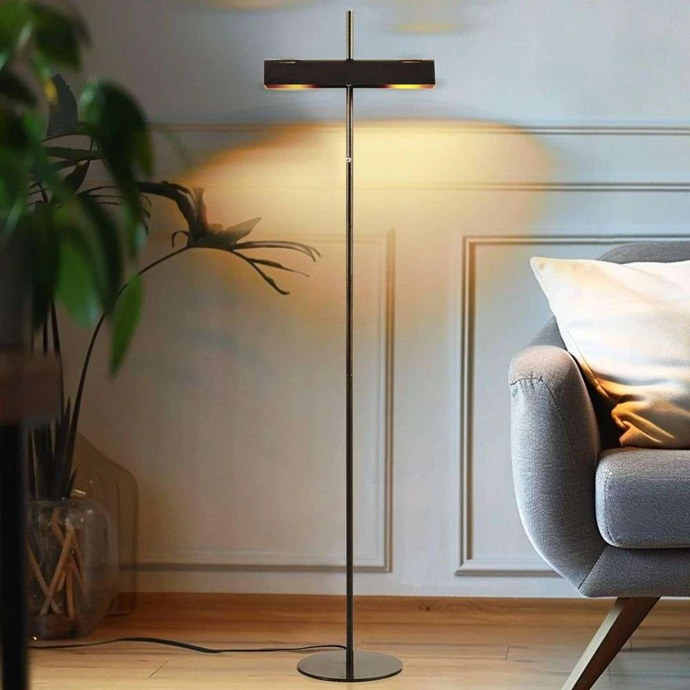 Nysira Floor Lamp Black Lucande Buy online