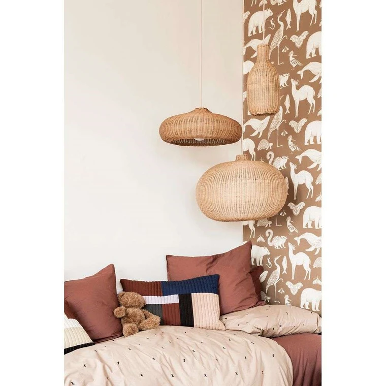 Braided Disc Lampshade Natural ferm LIVING